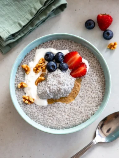 Protein Chia Pudding 1