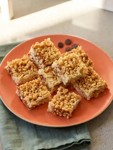 Protein Rice Crispy Treats 1