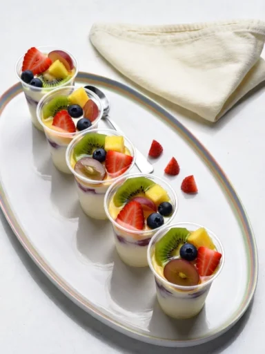 Rainbow Fruit Cups