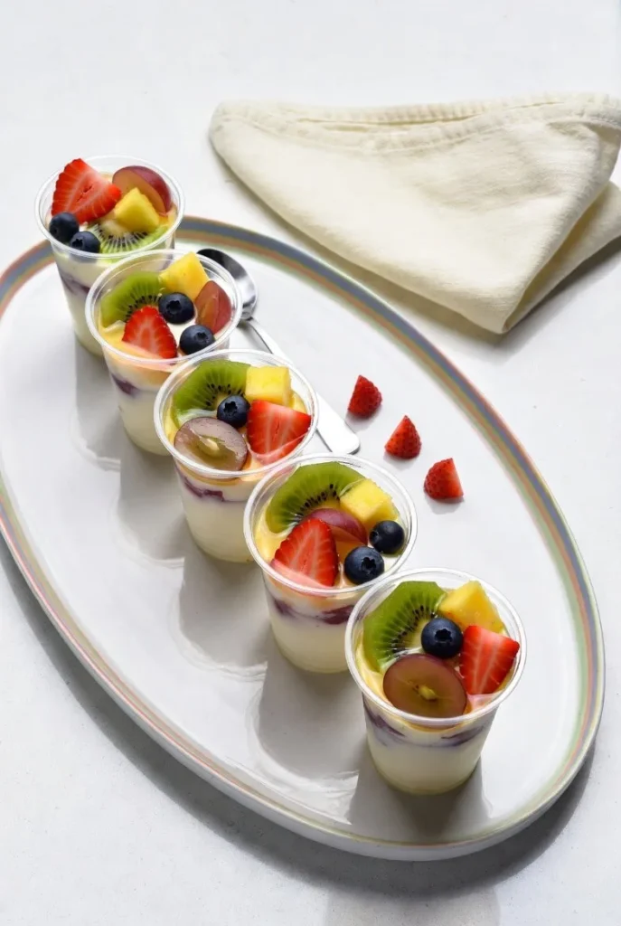 Rainbow Fruit Cups