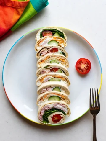 Rainbow Pinwheel Sandwiches: A Colorful and Delicious Twist on Traditional Sandwiches 9 Rainbow Pinwheel Sandwiches