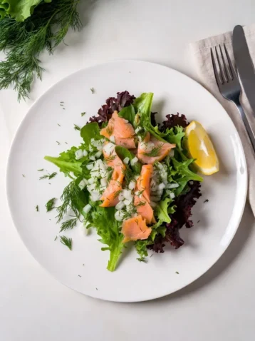 Salmon Salad A Refreshing and Healthy Summer Dish