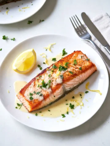 Salmon Sauce: Creamy Lemon Garlic Butter Recipe 8 Salmon Sauce Creamy Lemon Garlic Butter Recipe