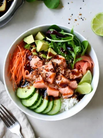 Salmon Bowl: A Healthy and Delicious Meal Option 6 Salmon Sushi Bowl A Fresh and Healthy Meal Option