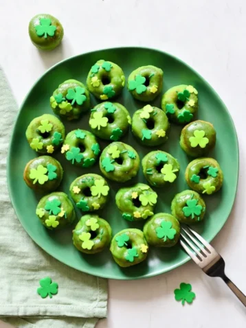 Shamrock Donut Holes: A Sweet Treat for St. Patrick's Day 9 Shamrock Donut Holes