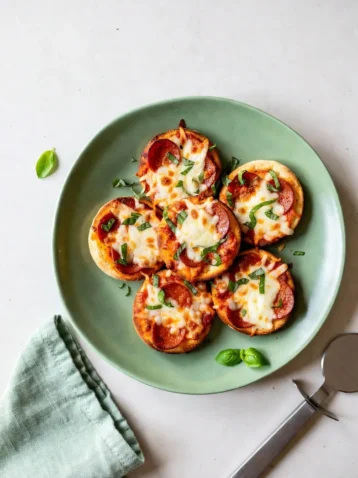 Shamrock Mini Pizzas: A Fun and Easy St. Patrick's Day Appetizer 4 Shamrock Mini Pizzas