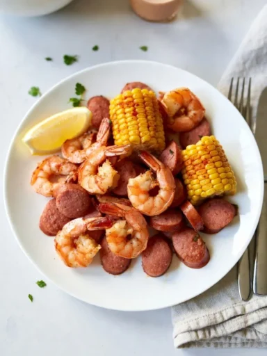 Shrimp Boil A Classic Seafood Boil Recipe with Sweet Corn and Sausage