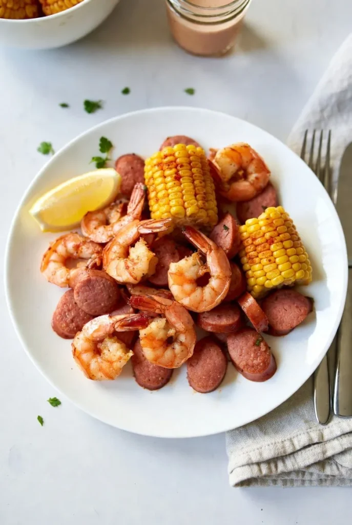Shrimp Boil A Classic Seafood Boil Recipe with Sweet Corn and Sausage