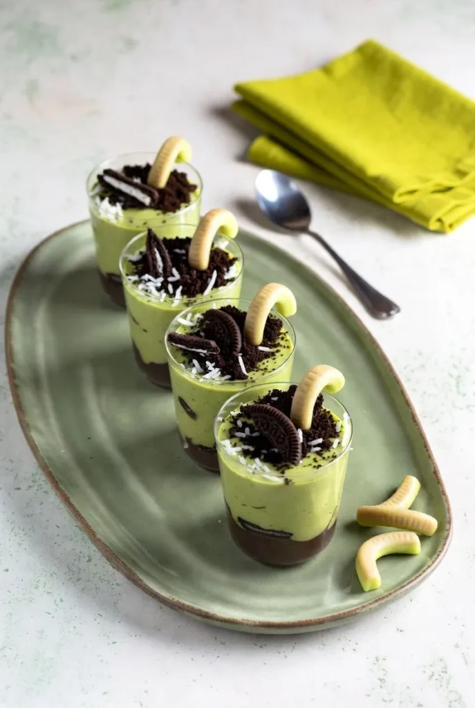 St Patricks Day Dirt Cups