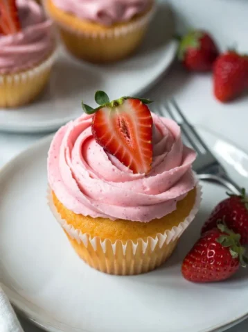 Strawberry Cupcakes: Moist and Delicious Treats for Any Occasion 3 Strawberry Cupcakes Moist and Delicious Treats for Any Occasion