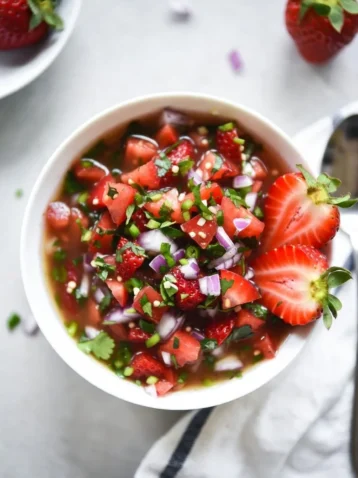 Strawberry Salsa: A Sweet and Tangy Summer Treat 6 Strawberry Salsa A Sweet and Tangy Summer Treat