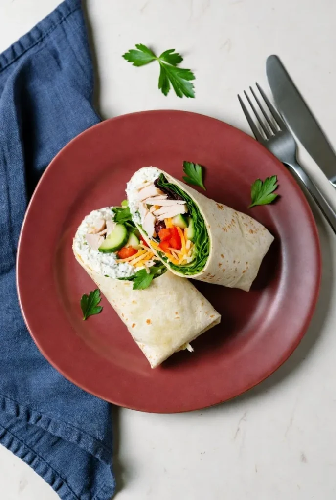Back to School Lunch Box Ideas 2 Turkey Wrap 1