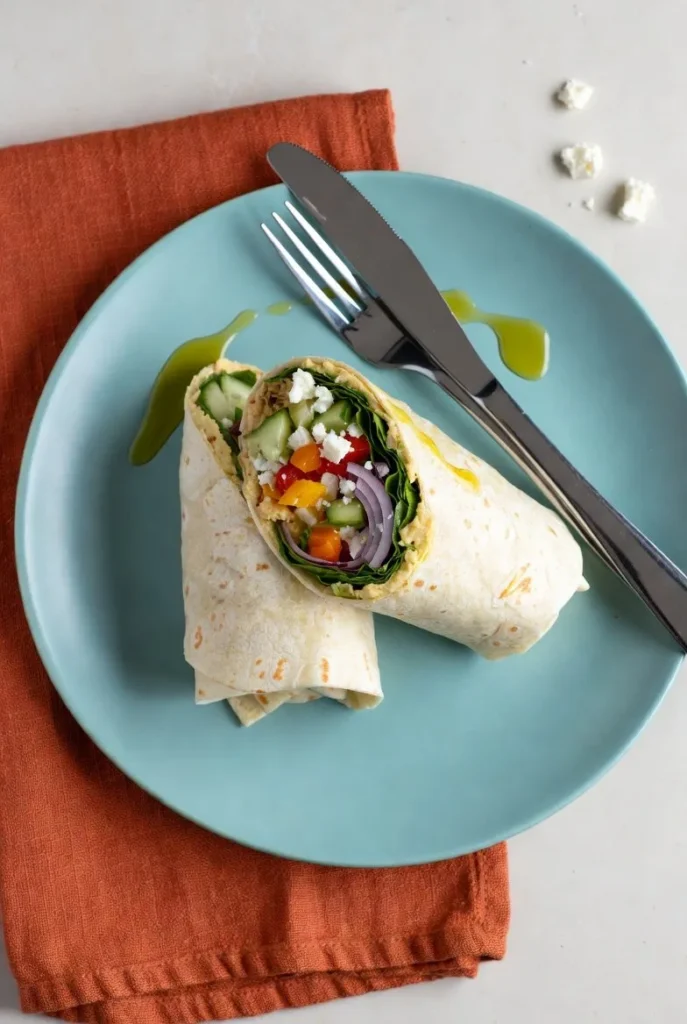 Back to School Lunch Box Ideas 4 Veggie Wrap 1