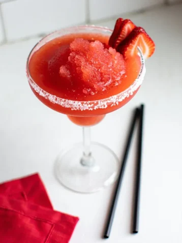 Frozen Strawberry Margarita s