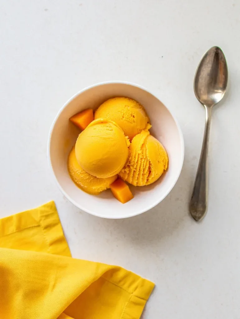 Sweet After School Snacks 6 Mango Sorbet s