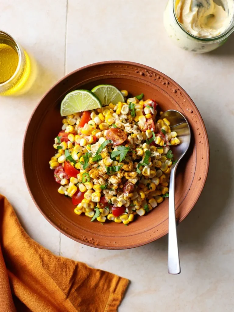 Mexican Street Corn Salad Cream Stone