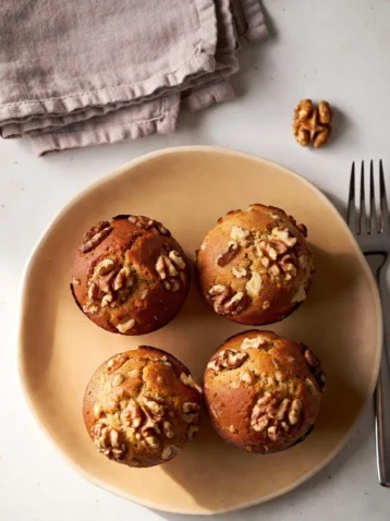 ProteinBananaMuffins