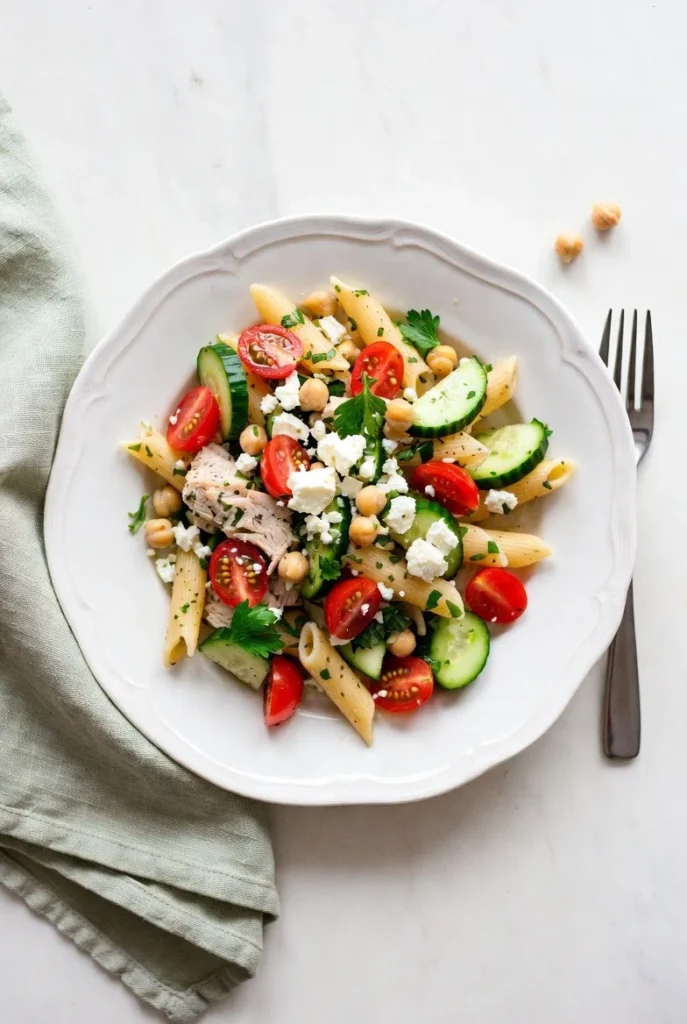 Protein School Lunch Ideas 6 ProteinPastaSalad