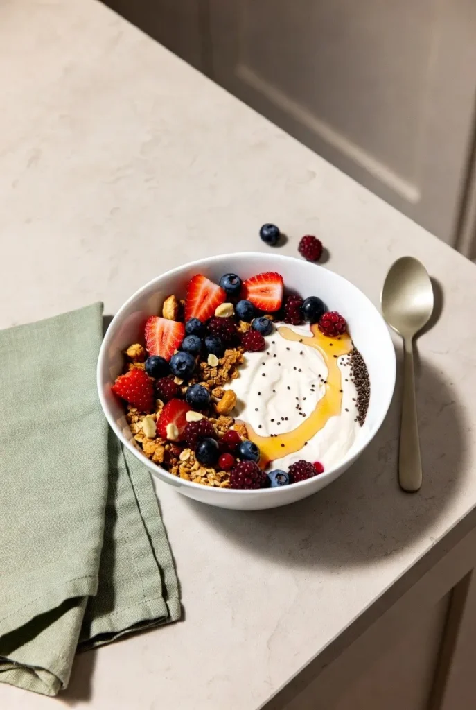 High Protein Quick Breakfast 7 ProteinYogurtBowls
