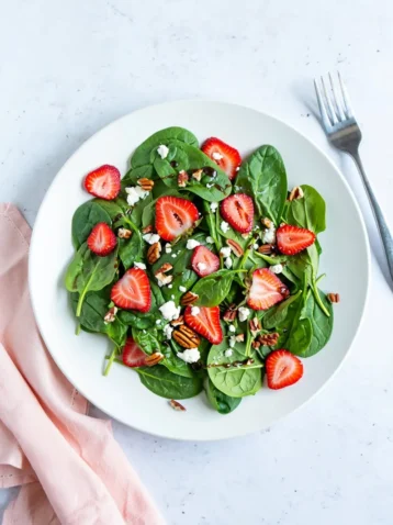Strawberry Feta Salad v 1