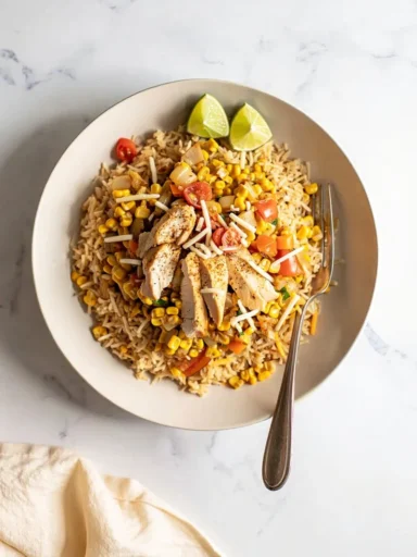 Street Corn Chicken Bowl