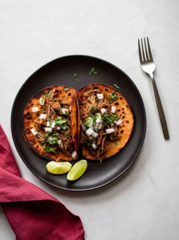 Birria Tacos: A Traditional Mexican Dish with a Rich, Flavorful Sauce 2 Toasted Birria