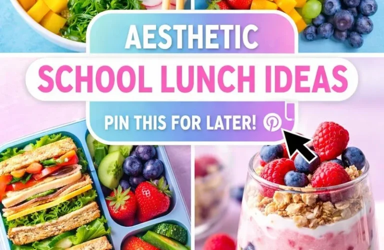 Aesthetic School Lunch Ideas 1 Aesthetic School Lunch Ideas