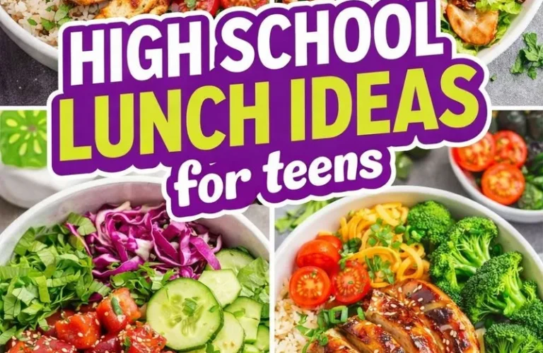 High School Lunch Ideas for Teens 1 High School Lunch Ideas for Teens
