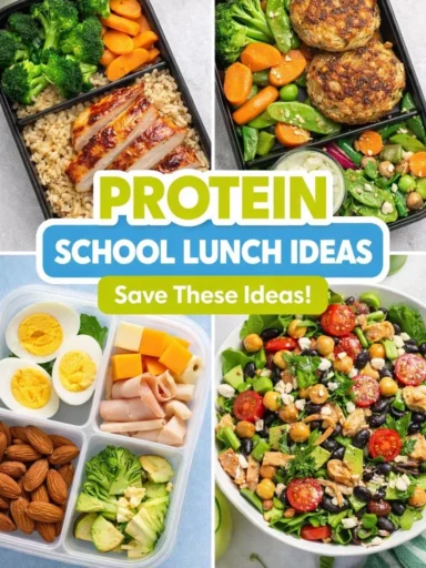 Protein School Lunch Ideas