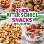 No Bake After School Snacks