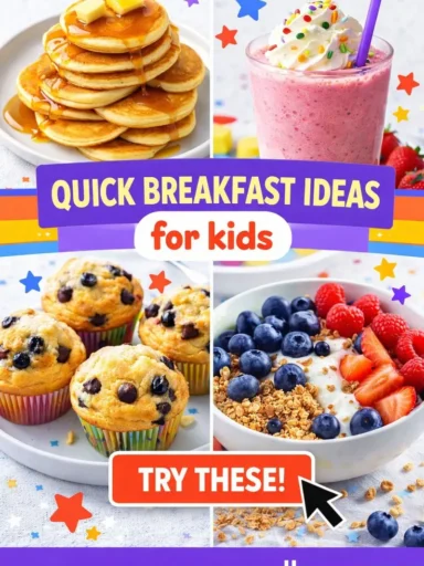 Quick Breakfast Ideas for Kids