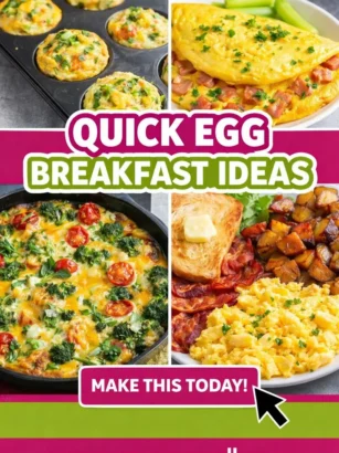 Quick Egg Breakfast Ideas 2 Quick Egg Breakfast Ideas