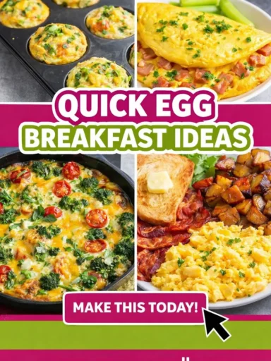 Quick Egg Breakfast Ideas