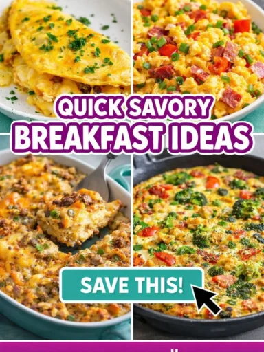 Quick Savory Breakfast Ideas