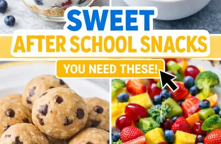 Sweet After School Snacks 1 Sweet After School Snacks